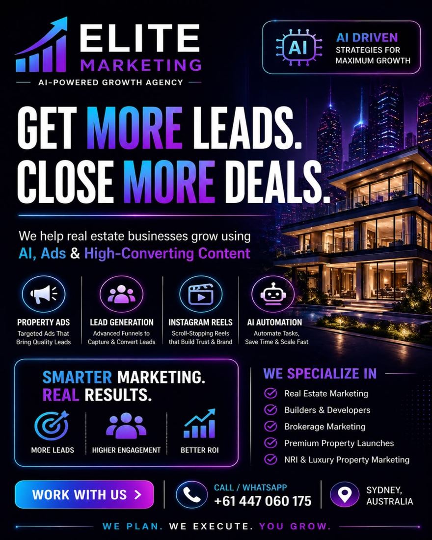 Real Estate Poster